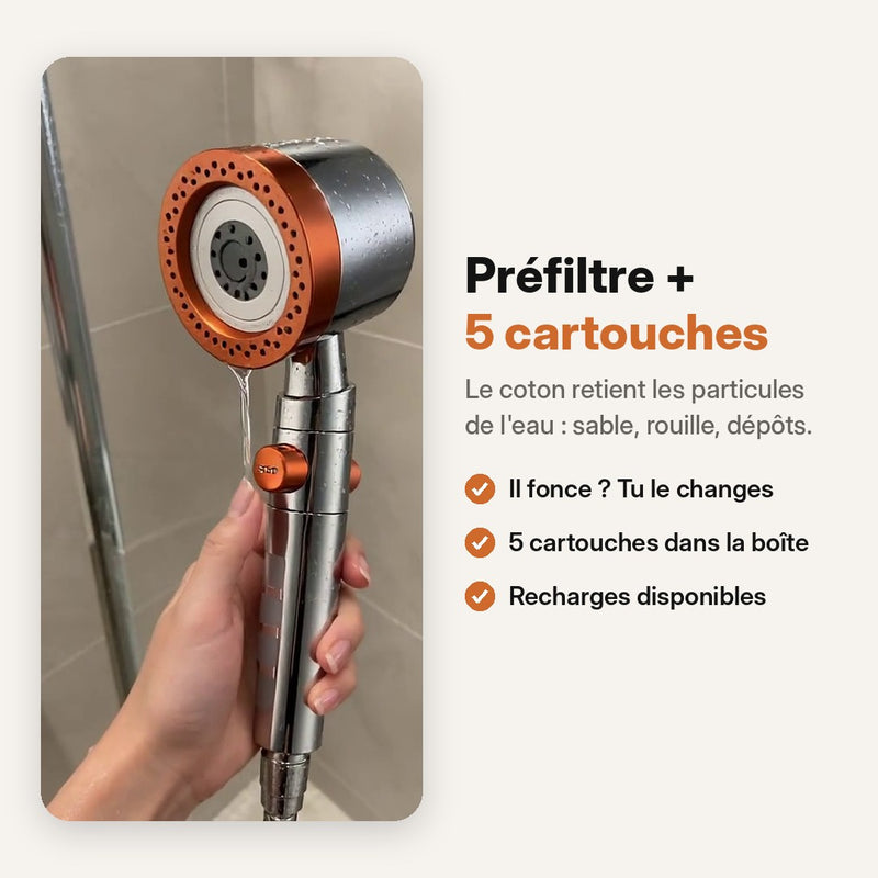 Douche Claire installé