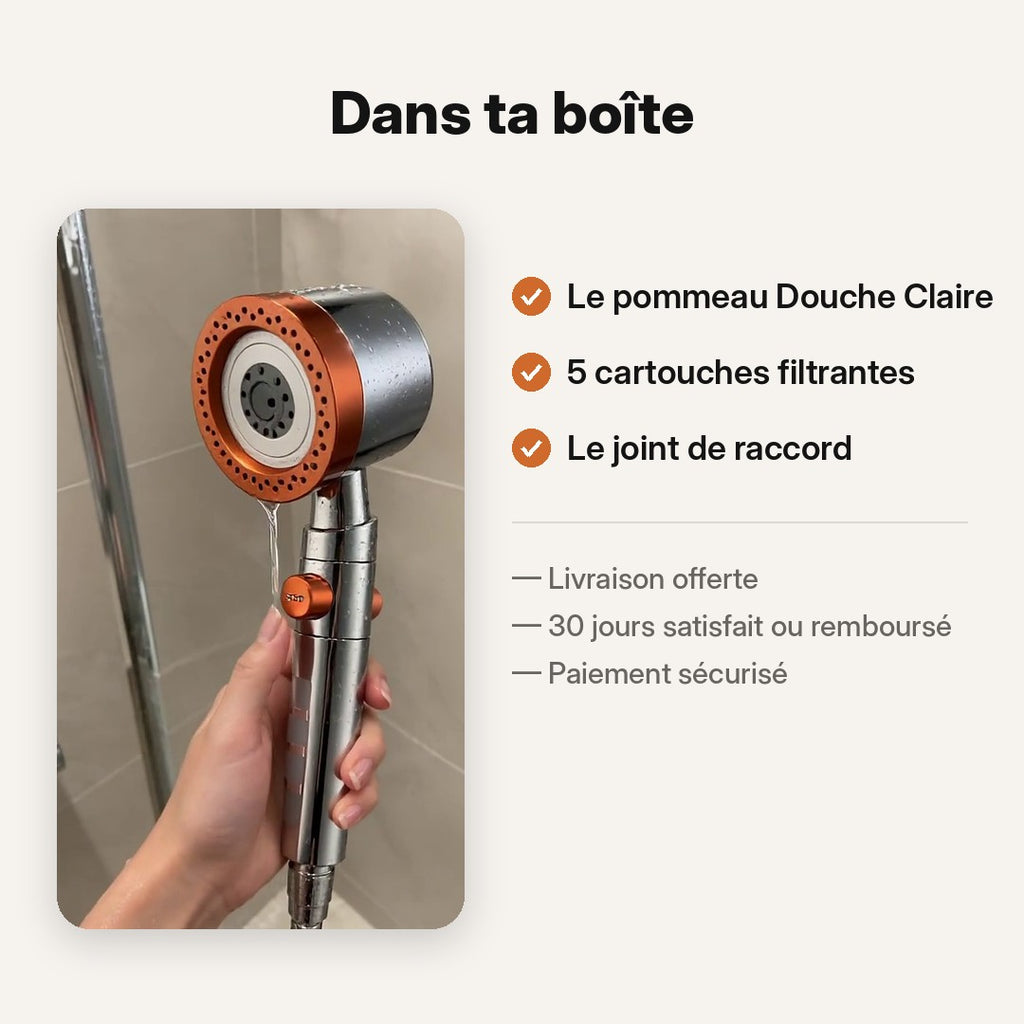 Contenu de la boîte